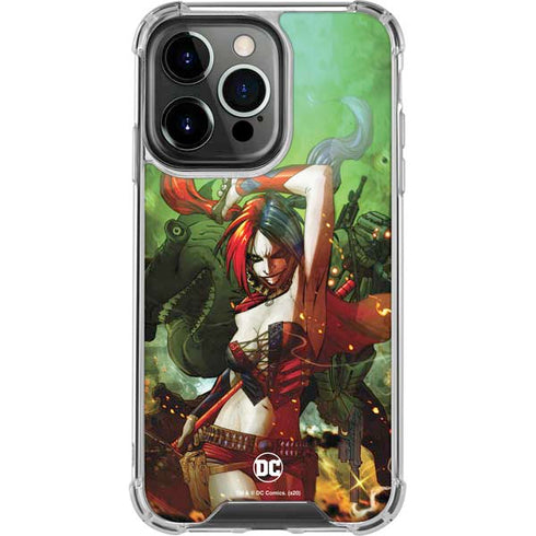 DC Comics Harley Quinn Suicide Squad Vol 1 Cover New 52 iPhone 14 Pro Clear Case